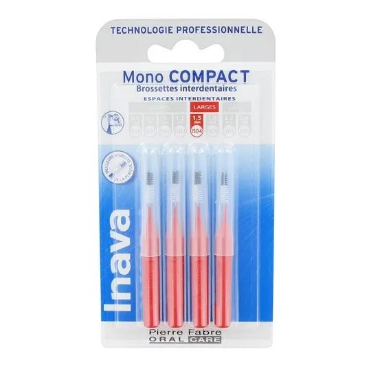 Inava Brossettes Mono Compact ROUGE 1.5mm