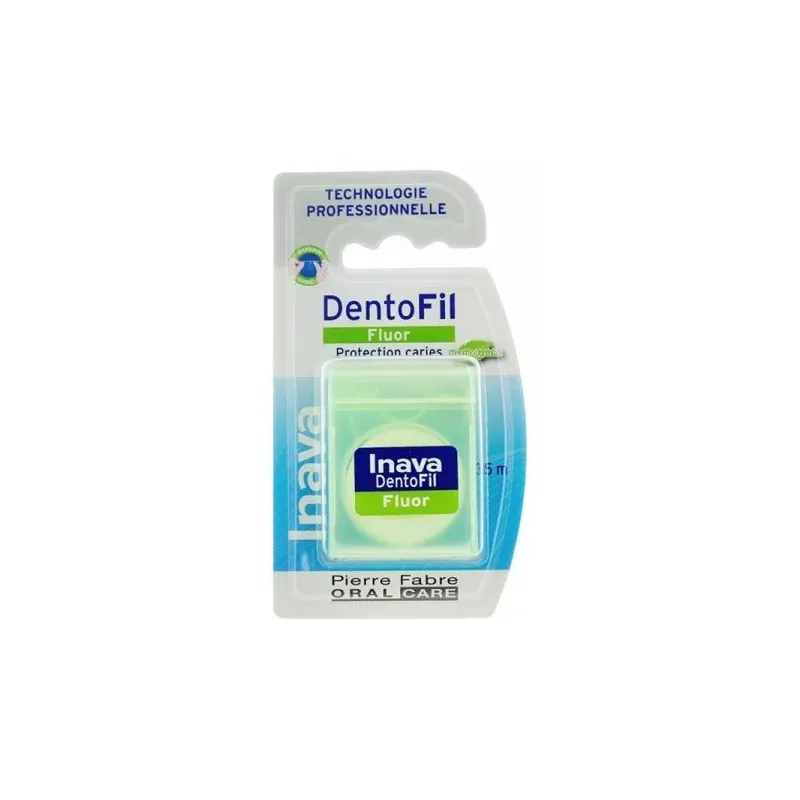 Inava Dentofil Fluor Menthe Fraîche Fil Dentaire 35 Mètres
