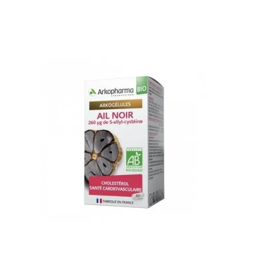 Arkogélules Ail Noir Bio 40 Gélules Arkogélules Ail Noir Bio 40 Gélules