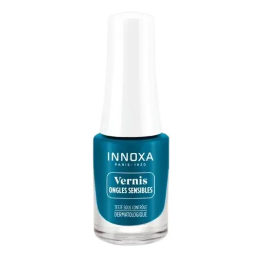 Innoxa Vernis Ongles Sensibles 607 Bleu Belle-île 5ml