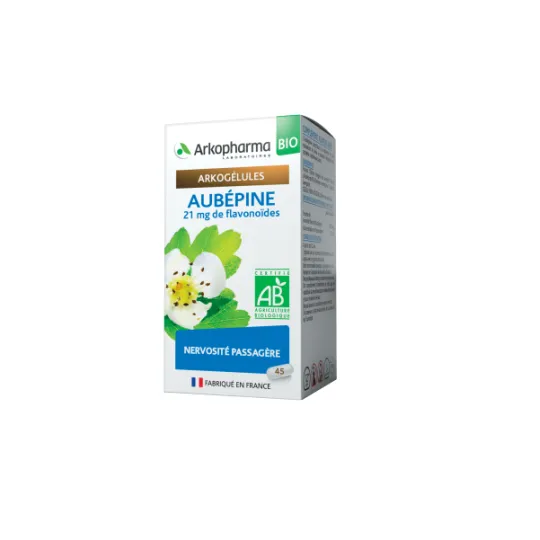 Arkogélules Aubépine Bio Nervosité Passagère 45 gélules Arkogélules Aubépine Bio Nervosité Passagère 45 gélules