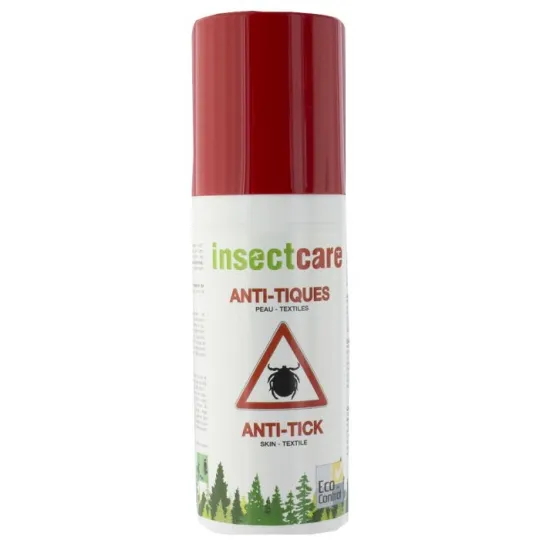 InsectCare Anti-Tiques Spray Peau Textiles 50ml InsectCare Anti-Tiques Spray Peau Textiles 50ml