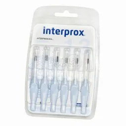 Interprox Cylindrique 1.3mm Bleu Clair x6