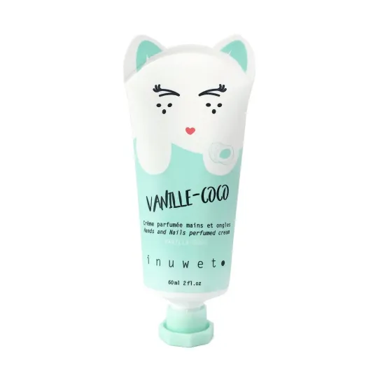 Inuwet Crème Parfumée Mains Et Ongles Vanille Coco 60ml