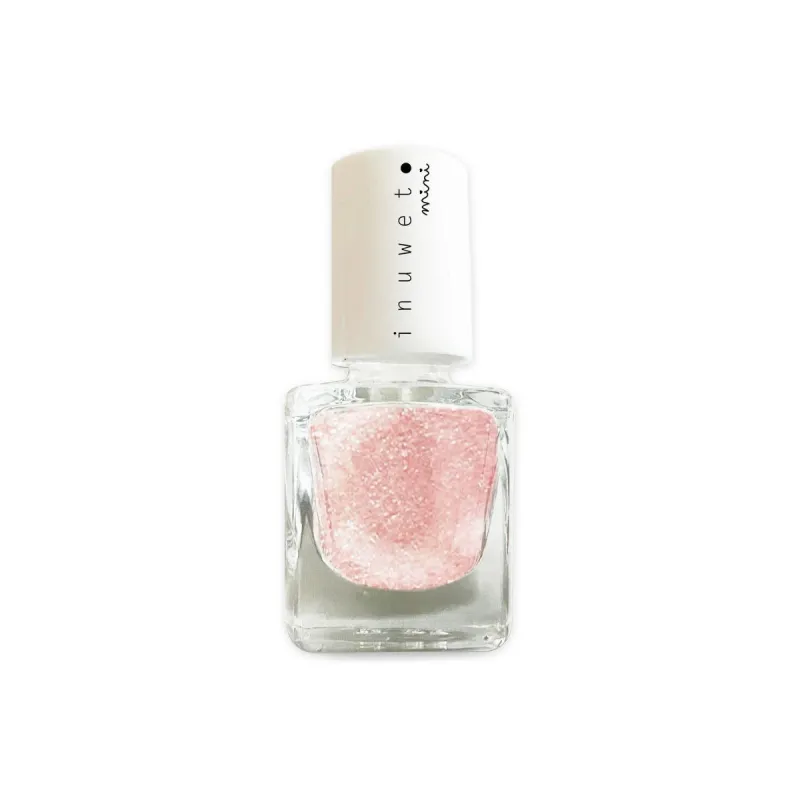 Inuwet Mini Vernis à Ongles Paillettes Rose Clair 5ml Inuwet Mini Vernis à Ongles Paillettes Rose Clair 5ml