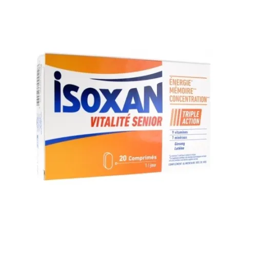 Isoxan Vitalité Sénior 20 Comprimés Isoxan Vitalité Sénior 20 Comprimés