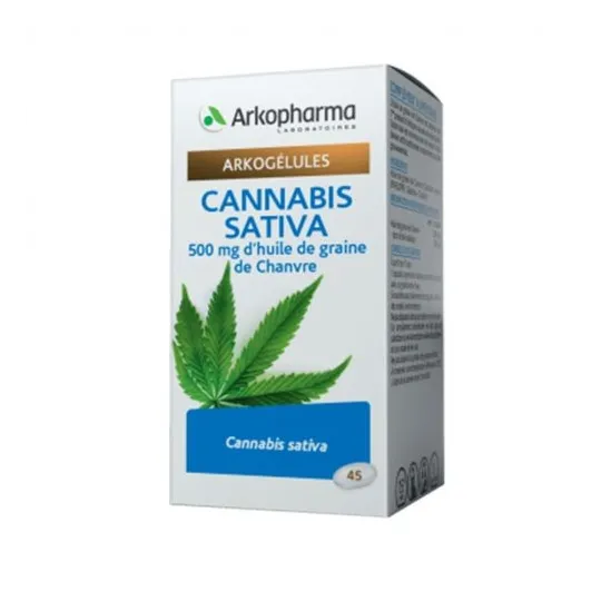 Arkogélules Cannabis Sativa 45 gélules Arkogélules Cannabis Sativa 45 gélules