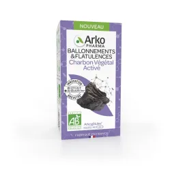 Arkogélules Charbon Végétal Active Bio 40 Gélules