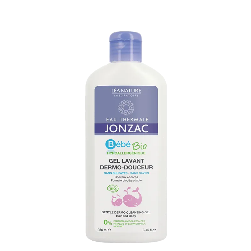 Jonzac Bébé Bio Crème Lavante Surgras Vegan 250ml Jonzac Bébé Bio Crème Lavante Surgras Vegan 250ml