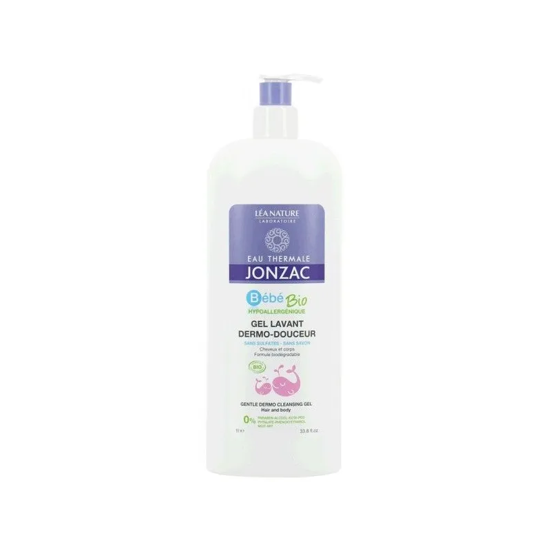 Jonzac Bébé Bio Gel-Lavant Douceur Vegan 1 Litre Jonzac Bébé Bio Gel-Lavant Douceur Vegan 1 Litre