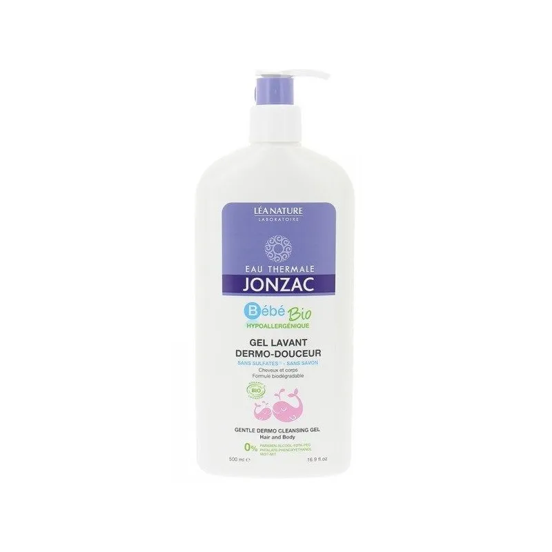 Jonzac Bébé Bio Gel-Lavant Douceur Vegan 500ml Jonzac Bébé Bio Gel-Lavant Douceur Vegan 500ml