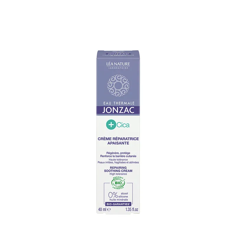 Jonzac Crème Réparatrice Apaisante +Cica 40ml