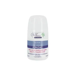 Jonzac Déodorant non Parfumé 24 heures Haute Tolérance Bio 50ml
