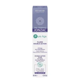 Jonzac Eau Thermale Pure Age Fluide Double Action Bio 40ml