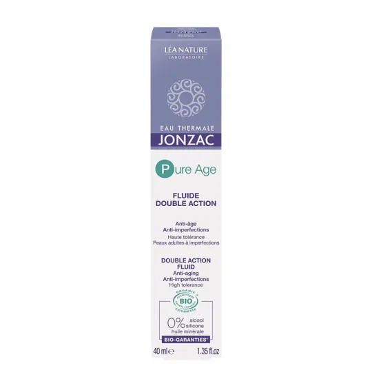 Jonzac Eau Thermale Pure Age Fluide Double Action Bio 40ml Jonzac Eau Thermale Pure Age Fluide Double Action Bio 40ml