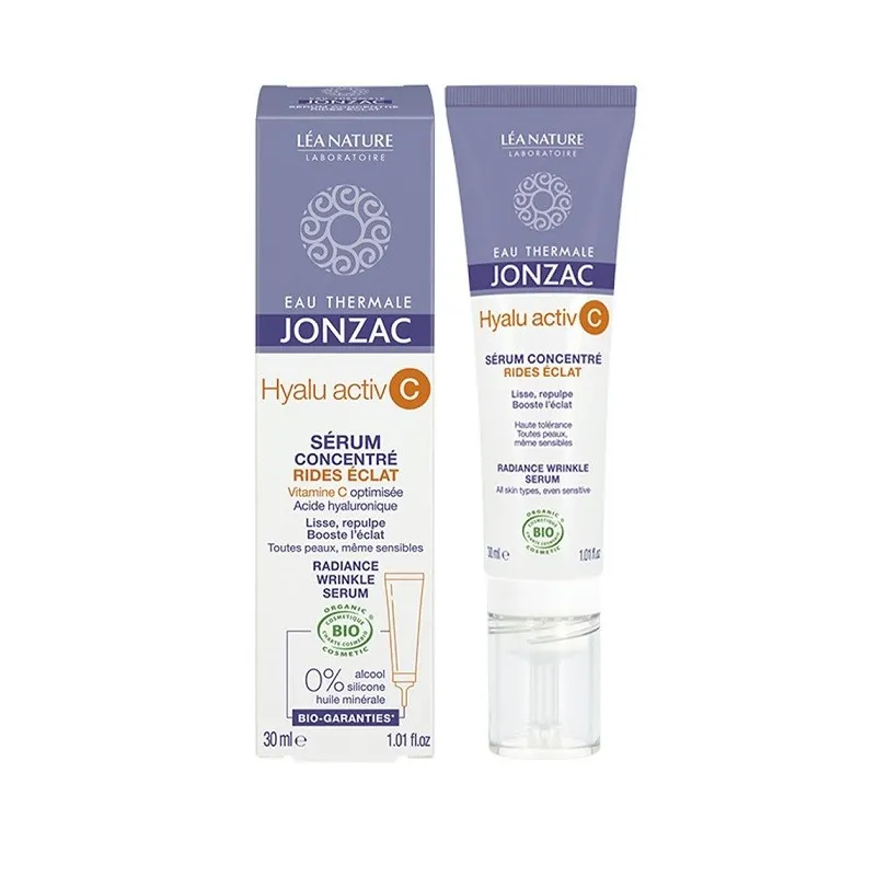 Jonzac Hyalu ActivC Sérum Concentré Bio Vegan 30ml Jonzac Hyalu ActivC Sérum Concentré Bio Vegan 30ml