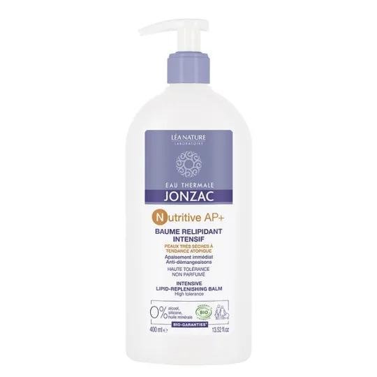 Jonzac Nutritive AP+ Baume Relipidiant Intensif Bio Vegan 400ml