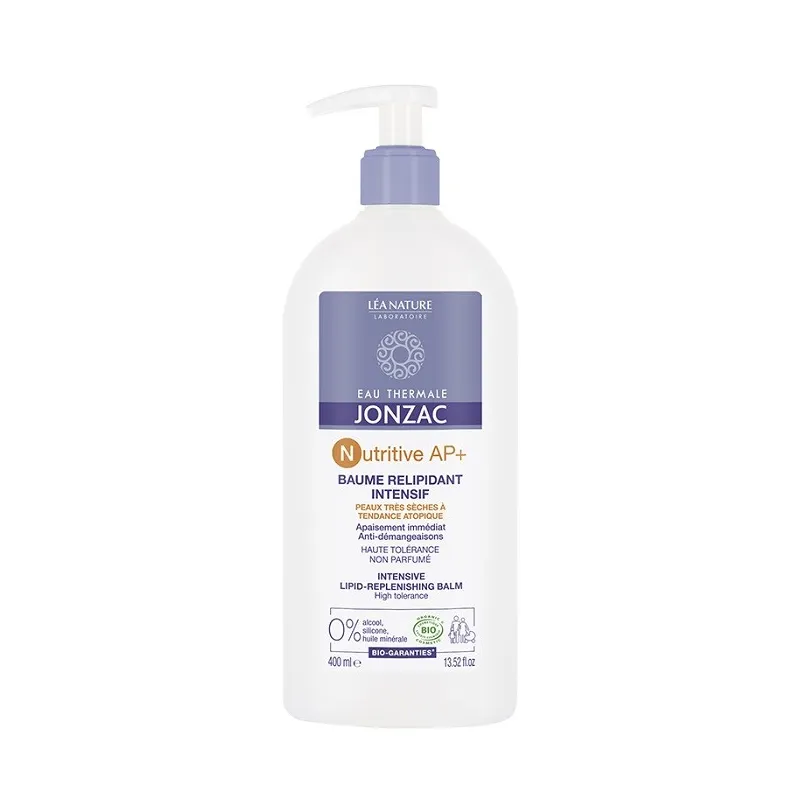 Jonzac Nutritive AP+ Baume Relipidiant Intensif Bio Vegan 400ml