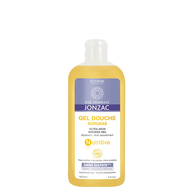 Jonzac Nutritive Gel Douche Surgras 250ml