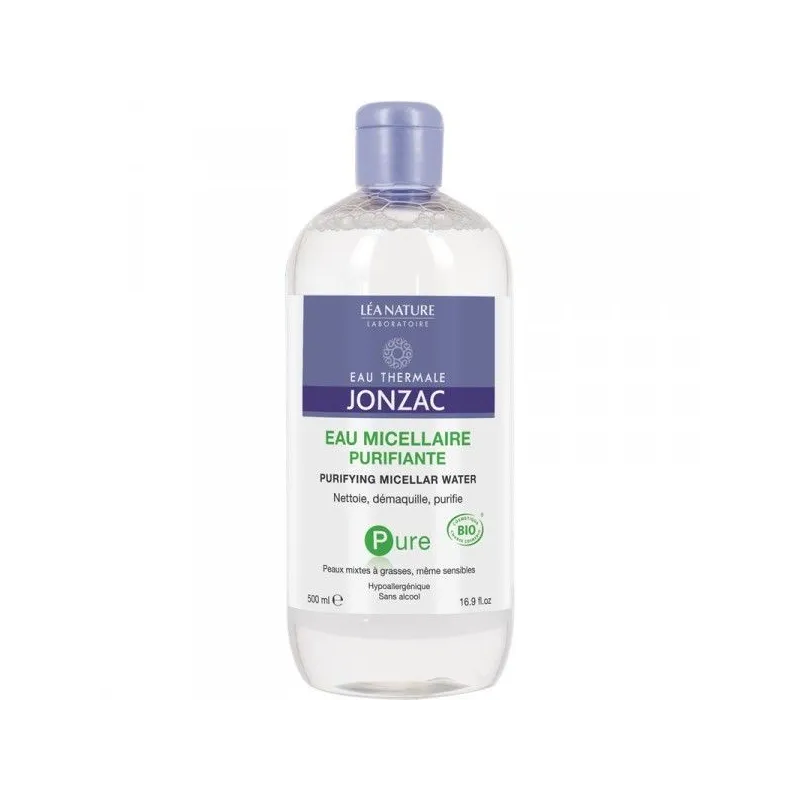 Jonzac Pure Eau Micellaire Purifiante Bio 500ml Jonzac Pure Eau Micellaire Purifiante Bio 500ml