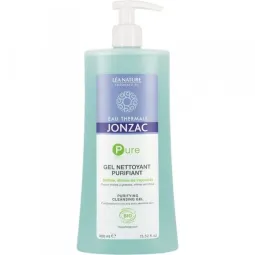 Jonzac Pure Gel Nettoyant Visage Bio 400ml