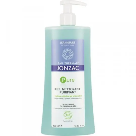 Jonzac Pure Gel Nettoyant Visage Bio 400ml Jonzac Pure Gel Nettoyant Visage Bio 400ml