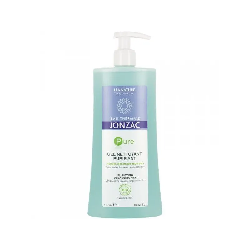 Jonzac Pure Gel Nettoyant Visage Bio 400ml Jonzac Pure Gel Nettoyant Visage Bio 400ml
