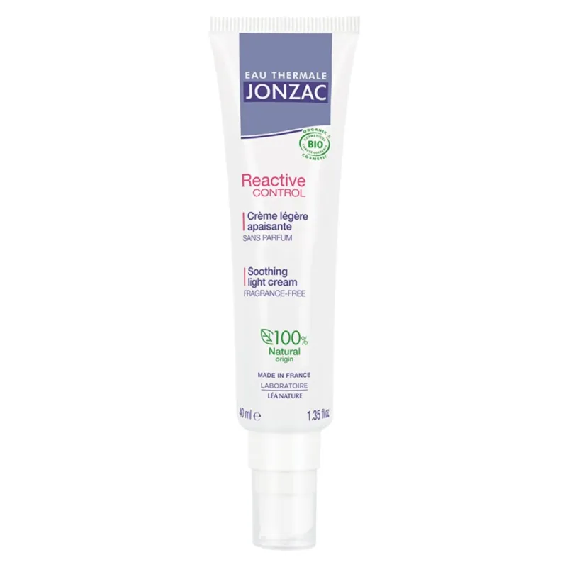 Jonzac Reactive Control Crème Légère Apaisante 40ml Jonzac Reactive Control Crème Légère Apaisante 40ml