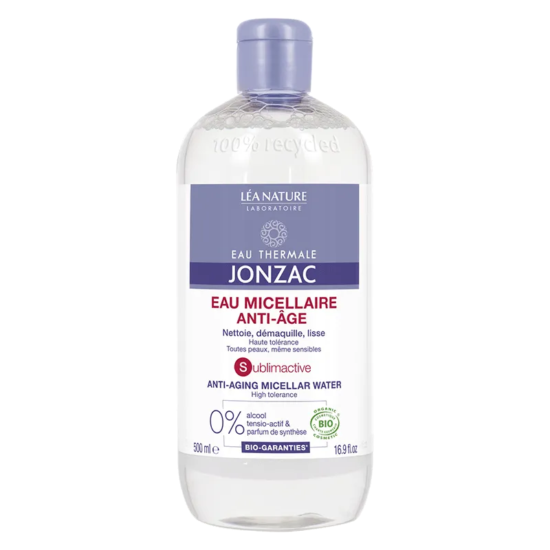 Jonzac Sublimactive Eau Micellaire Anti-âge Bio 500ml