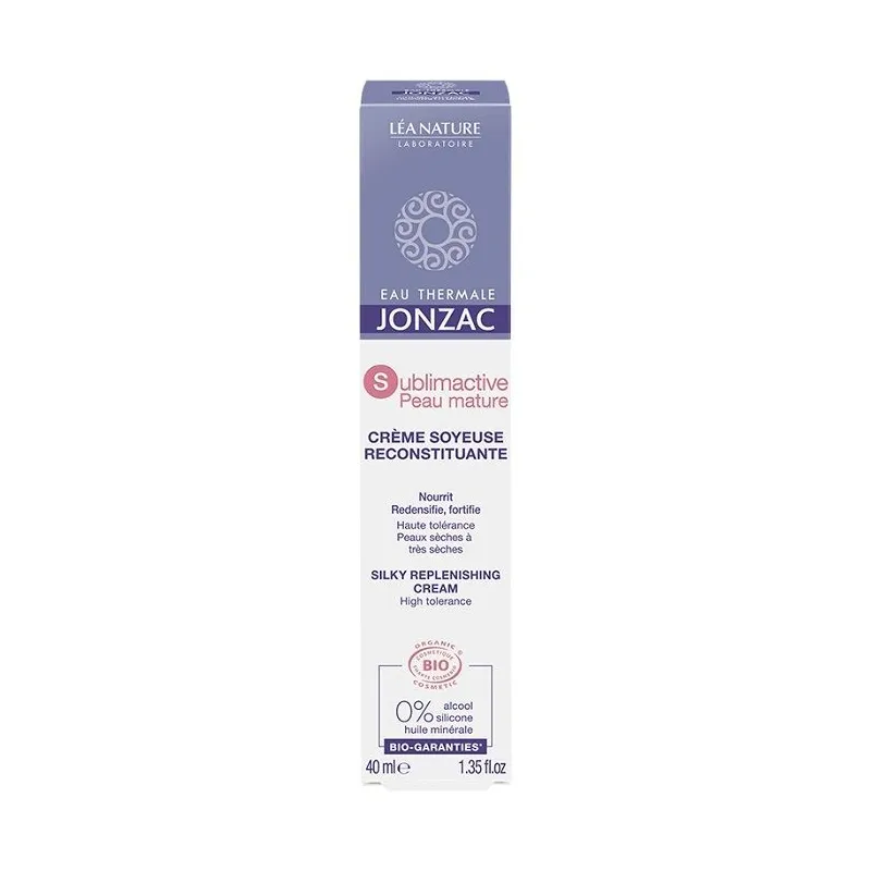 Jonzac Sublimactive Peau Mature Crème Soyeuse Bio 40ml Jonzac Sublimactive Peau Mature Crème Soyeuse Bio 40ml