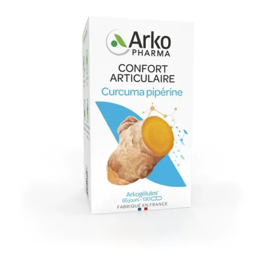 Arkogélules Curcuma Piperine Vegan