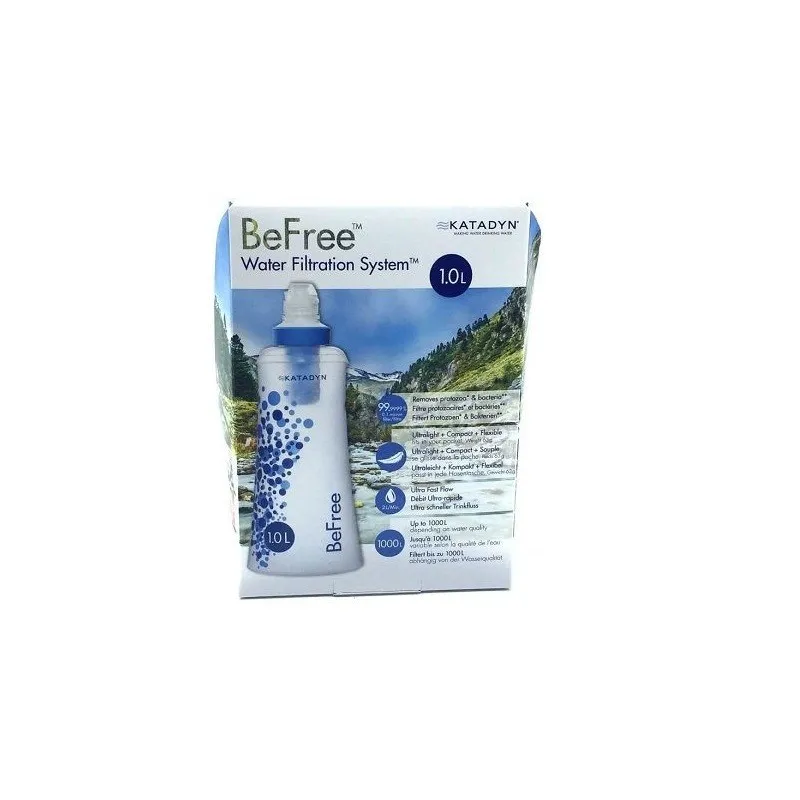 Katadyn BeFree Gourde Filtre à Eau 1 Litre Katadyn BeFree Gourde Filtre à Eau 1 Litre