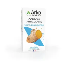 Arkogélules Curcuma Piperine Vegan 40 Gélules