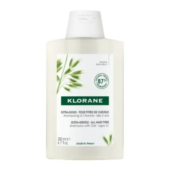 Klorane Avoine Shampooing Extra Doux Naturel 200ml Klorane Avoine Shampooing Extra Doux Naturel 200ml