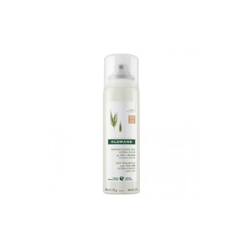 Klorane Avoine Shampooing Sec au Lait d'Avoine Cheveux Bruns 150ml