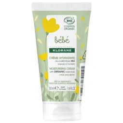 Klorane Bébé Crème Hydratante au Calendula Bio 50ml