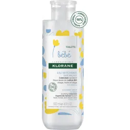 Klorane Bébé Eau Nettoyante Micellaire Sans Rinçage Flacon Well pompe 500ml