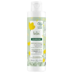 Klorane Bébé Huile Lavante Multi-usages Bio 200ml