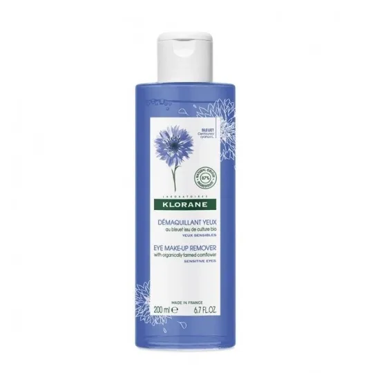 Klorane Bleuet Bio Démaquillant Yeux 200ml