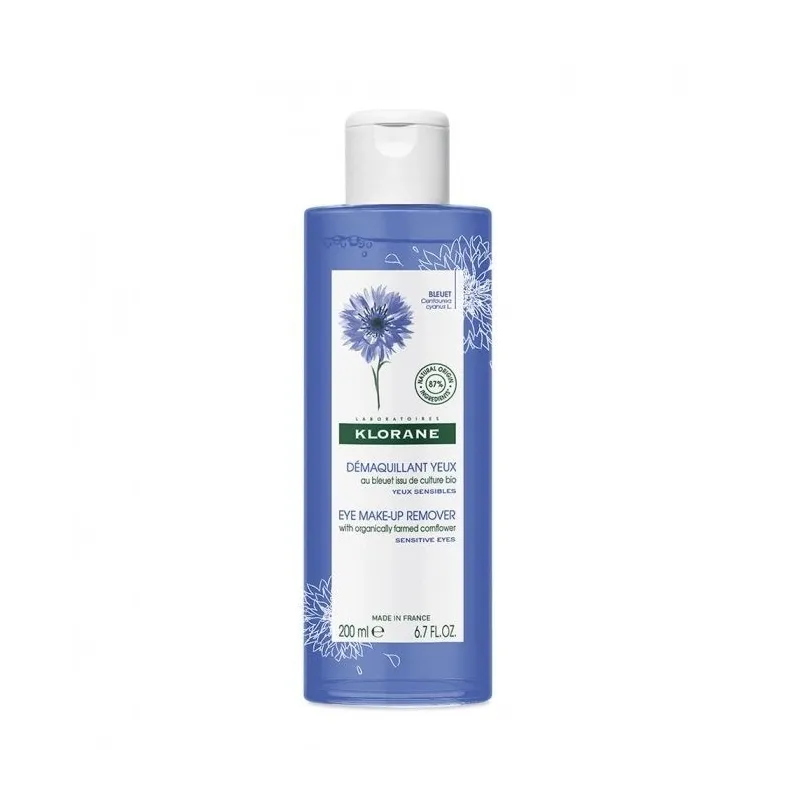 Klorane Bleuet Bio Démaquillant Yeux 200ml