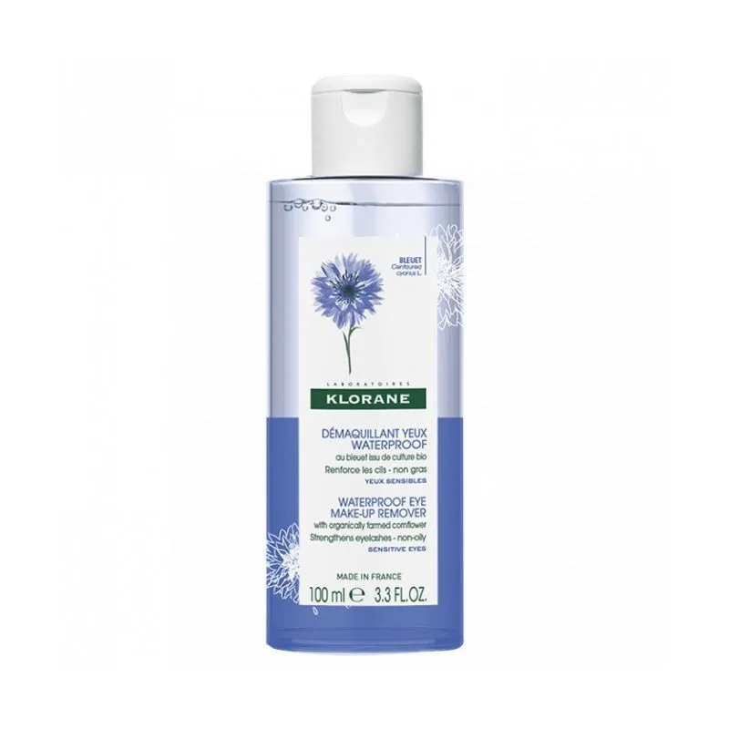 Klorane Bleuet Bio Demaquillant Yeux Waterproof 100ml