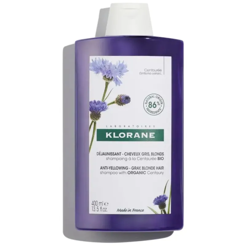 Klorane Centaurée Shampooing Déjaunissant 400ml Klorane Centaurée Shampooing Déjaunissant 400ml