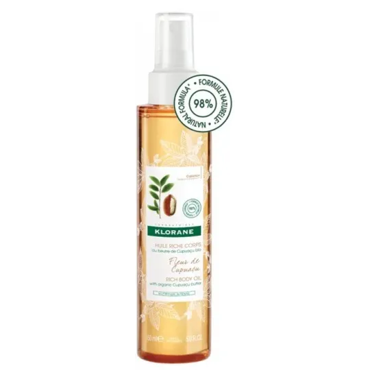 Klorane Cupuaçu Bio Huile Riche Corps 150ml