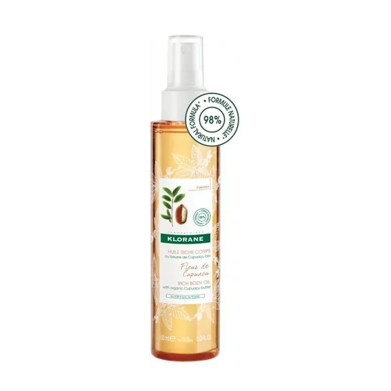 Klorane Cupuaçu Bio Huile Riche Corps 150ml
