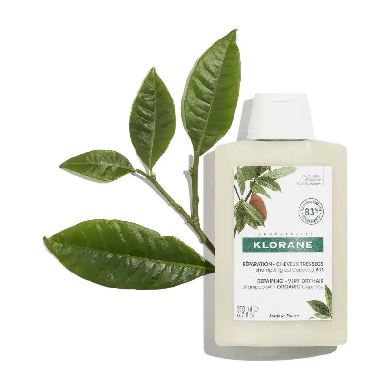 Klorane Cupuaçu Bio Shampooing Réparation Cheveux très Secs 200ml Klorane Cupuaçu Bio Shampooing Réparation Cheveux très Secs 200ml