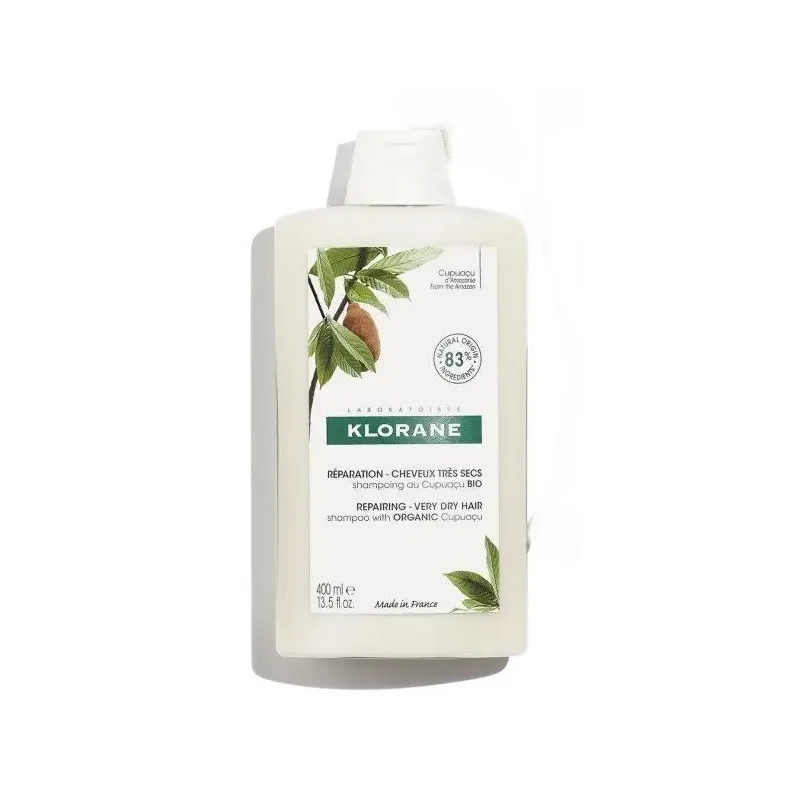 Klorane Cupuaçu Bio Shampooing Réparation Cheveux très Secs 400ml Klorane Cupuaçu Bio Shampooing Réparation Cheveux très Secs 400ml