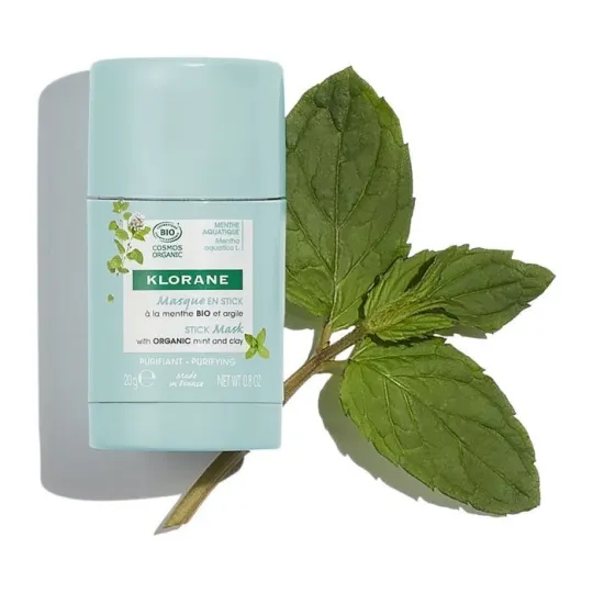 Klorane Menthe Aquatique Masque en Stick Bio 25g Klorane Menthe Aquatique Masque en Stick Bio 25g