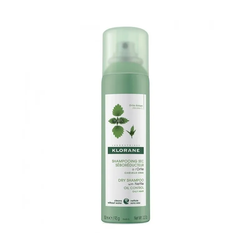 Klorane Ortie Shampooing Sec Spray Séboréducteur 150ml