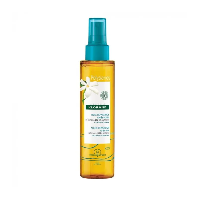 Klorane Polysianes Huile Réparatrice Après-soleil 150ml