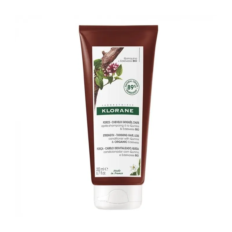 Klorane Quinine & Edelweiss Bio Après-Shampooing Force Cheveux Fatigués Klorane Quinine & Edelweiss Bio Après-Shampooing Force Cheveux Fatigués